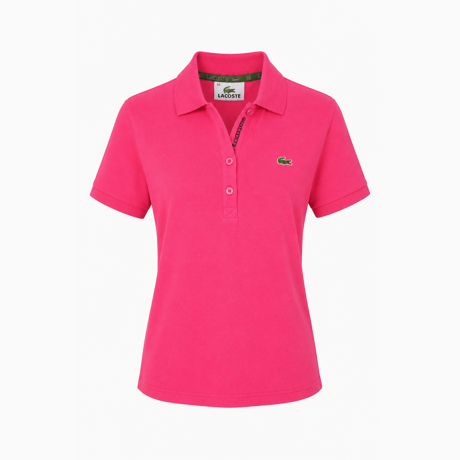 LACOSTE 라코스테 코튼 혼방 카라티 - Women (4941)