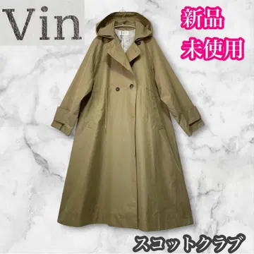 Vin 스콧 클럽 미사용 새상품 후드 부착 트렌치코트 야마다야