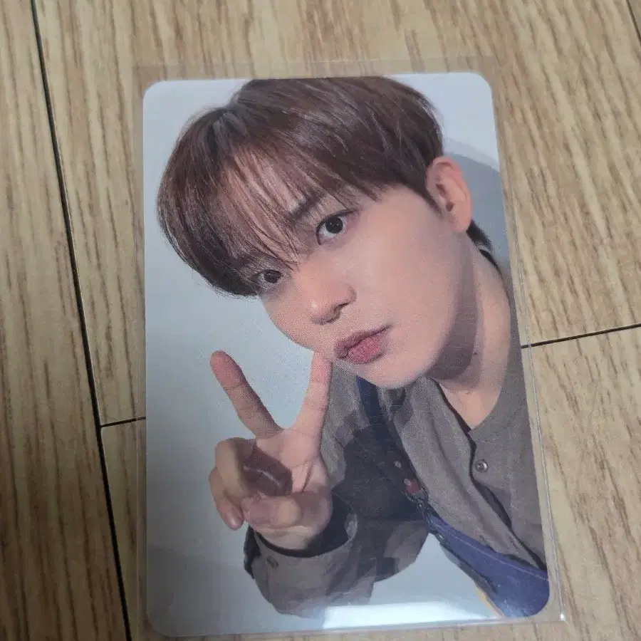 에이티즈 ateez 종호 애플뮤직 미공포 양면 포카