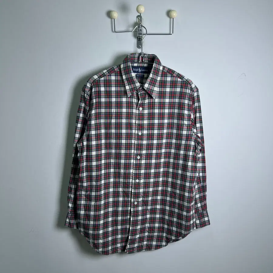 POLO 폴로 랄프로렌 RL 타탄 체크 셔츠 95