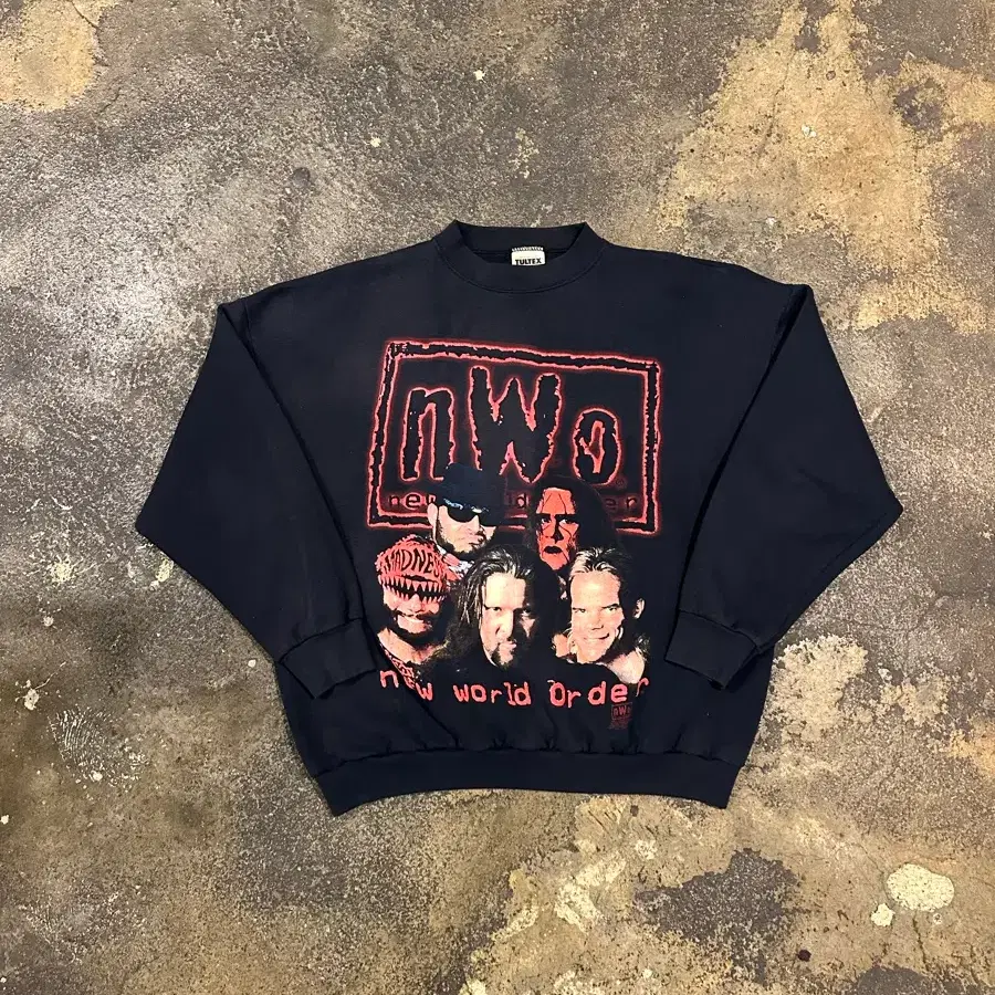 빈티지 90s NWO 프로모션 스웻셔츠