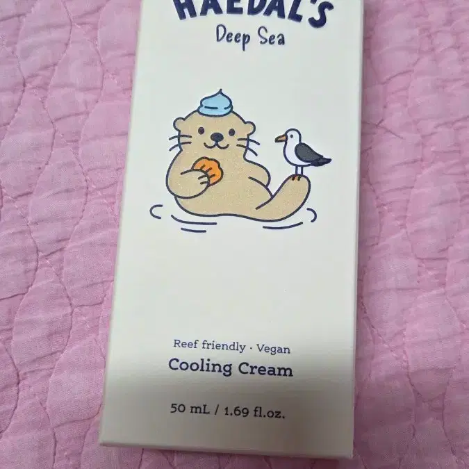 새상품) 해달씨 딥씨 쿨링 크림 50ml 여름 올리브영기초화장품처분할인