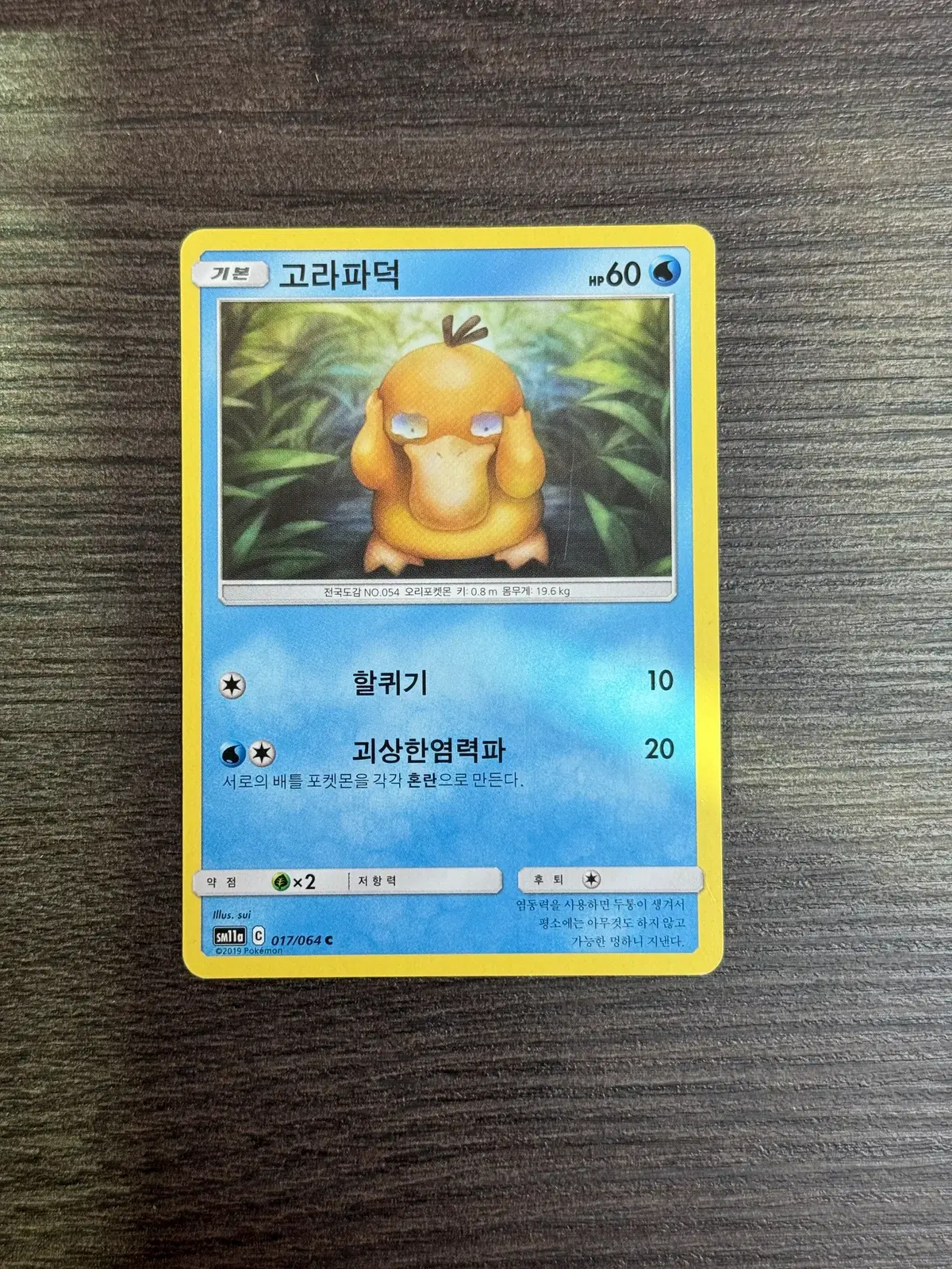 포켓몬카드 고라파덕 판매 16-K