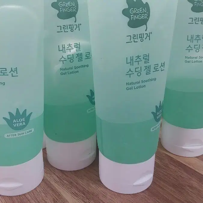그린핑거 내추럴 수딩젤 로션 알로에 베라 /세트15개