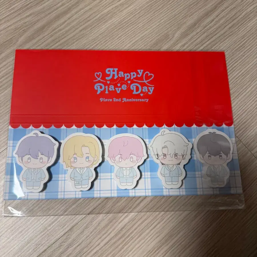 플레이브 2주년 굿즈 메모노트
