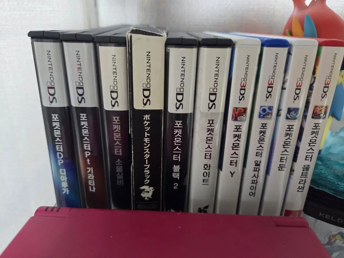 닌텐도 포켓몬스터 DS/3DS 게임 타이틀 모음
