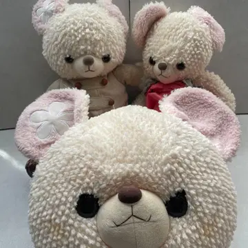걸리시 베어 봉제 인형 쿠션