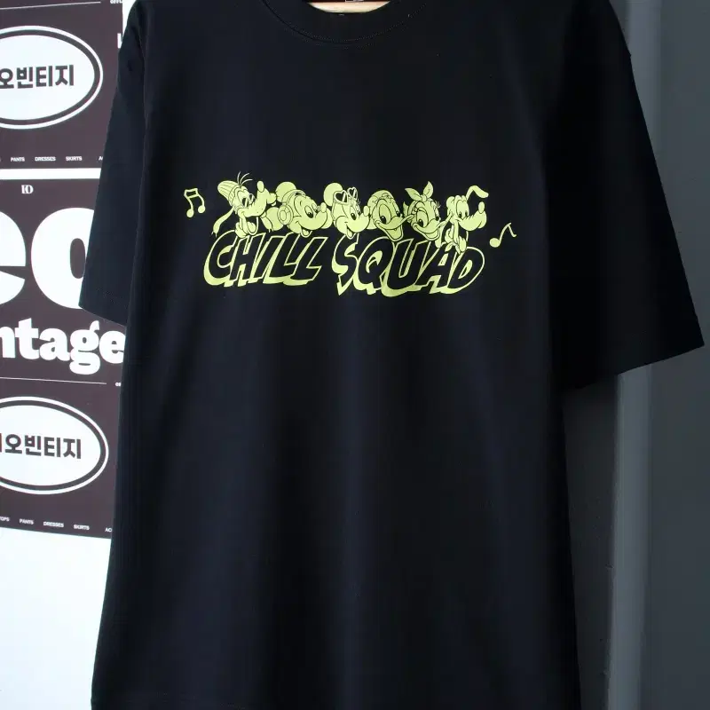 (L-XL) 유니클로 반팔 티셔츠 디즈니 협업 미키마우스-H37867