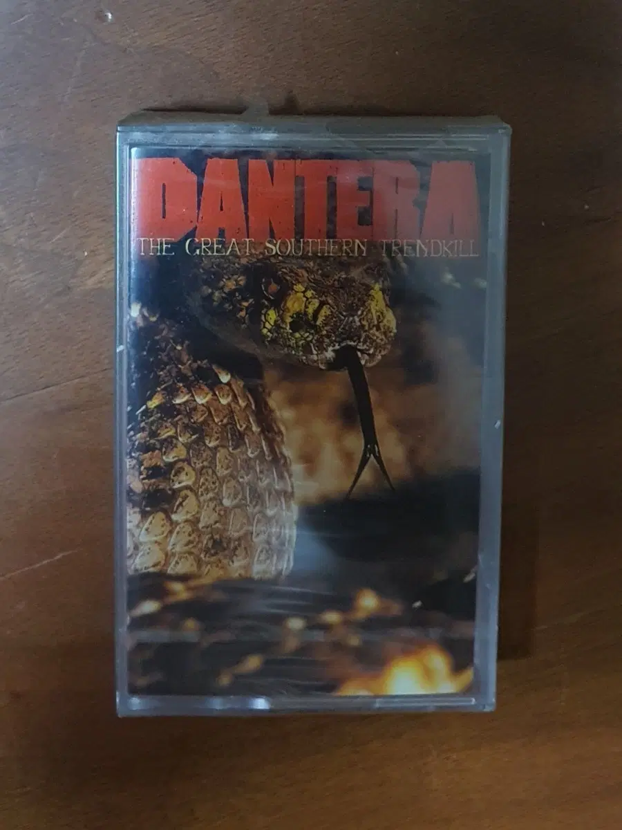 미개봉.판테라PANTERA메탈 카세트테이프