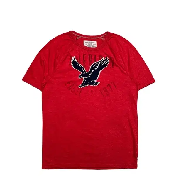 AMERICAN EAGLE 빈티지 반팔티 레드 S