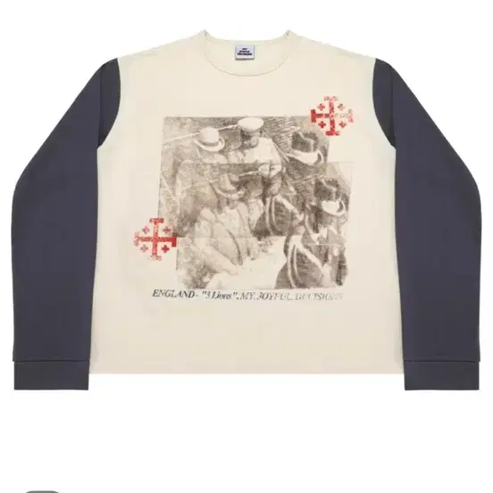 mjd BRITAIN COLOR BLOCK LS (M)사이즈 구해요