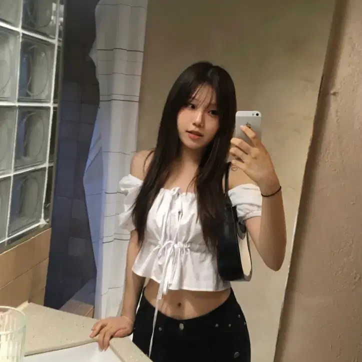 아워 캐비넷 돌체 린넨 블라우스