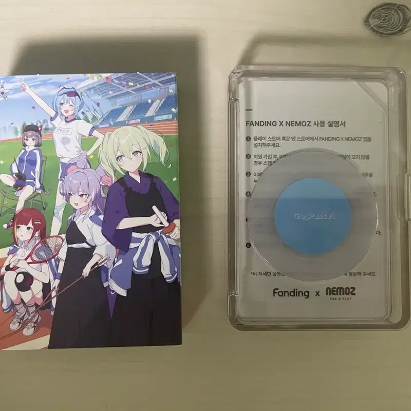 스텔라이브 4기 멤버십 키트 네모즈 LP 앨범
