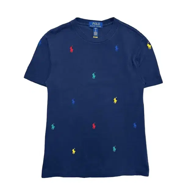 POLO RALPH LAUREN 멀티포니 반팔티 네이비 S