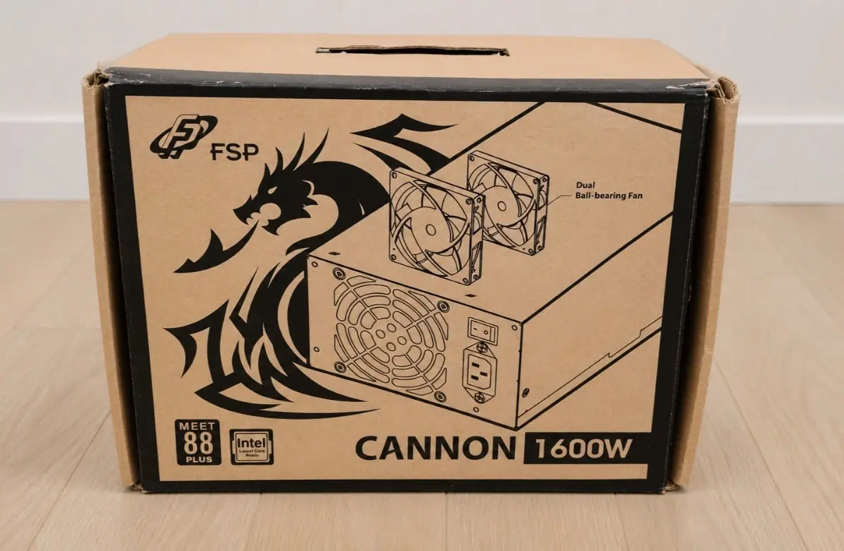 (새제품) FSP CANNON 1600W 파워서플라이 88+ ATX 레이저 마이크로닉스 MSI 커세어 잘만 기가바이트