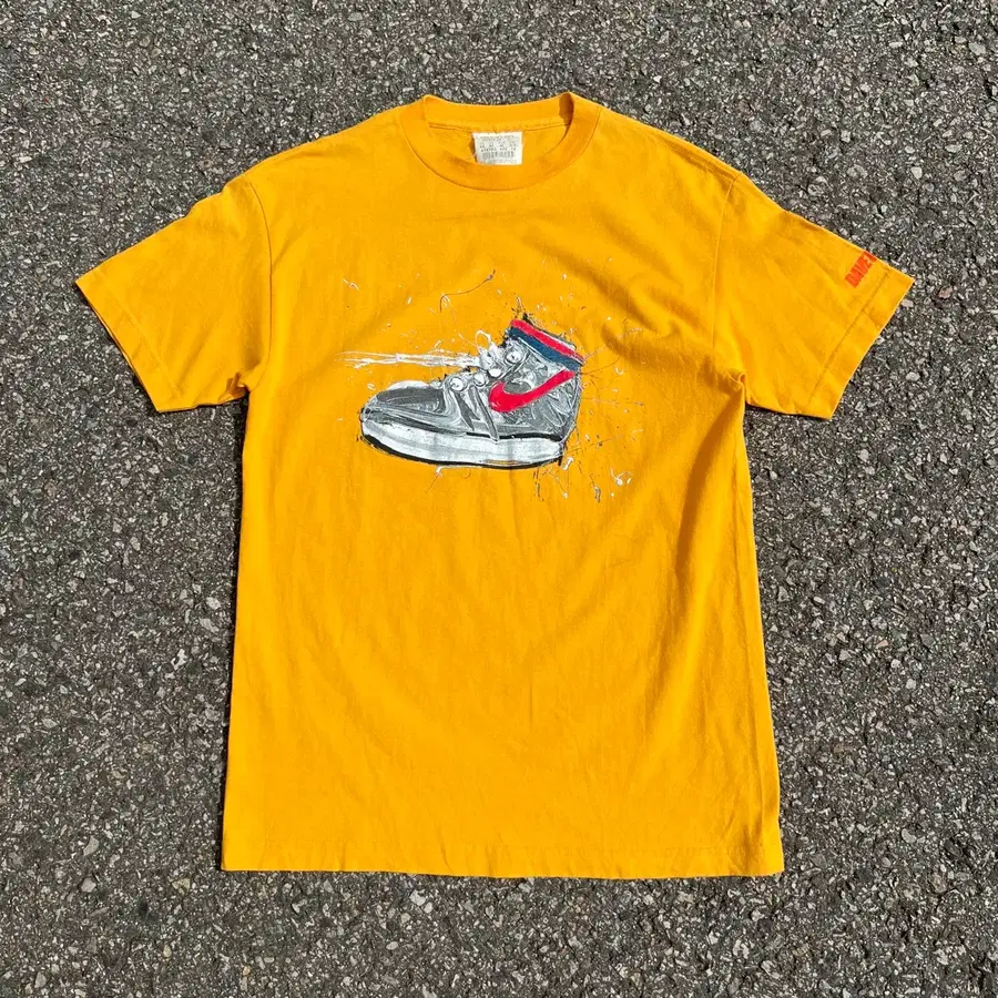 2003 나이키 x 데이브 화이트 반달 하이 슈프림 티셔츠