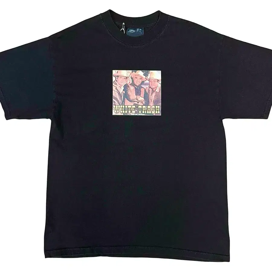 90s 빈티지 시리얼킬러 보난자 White Trash 반팔 티셔츠