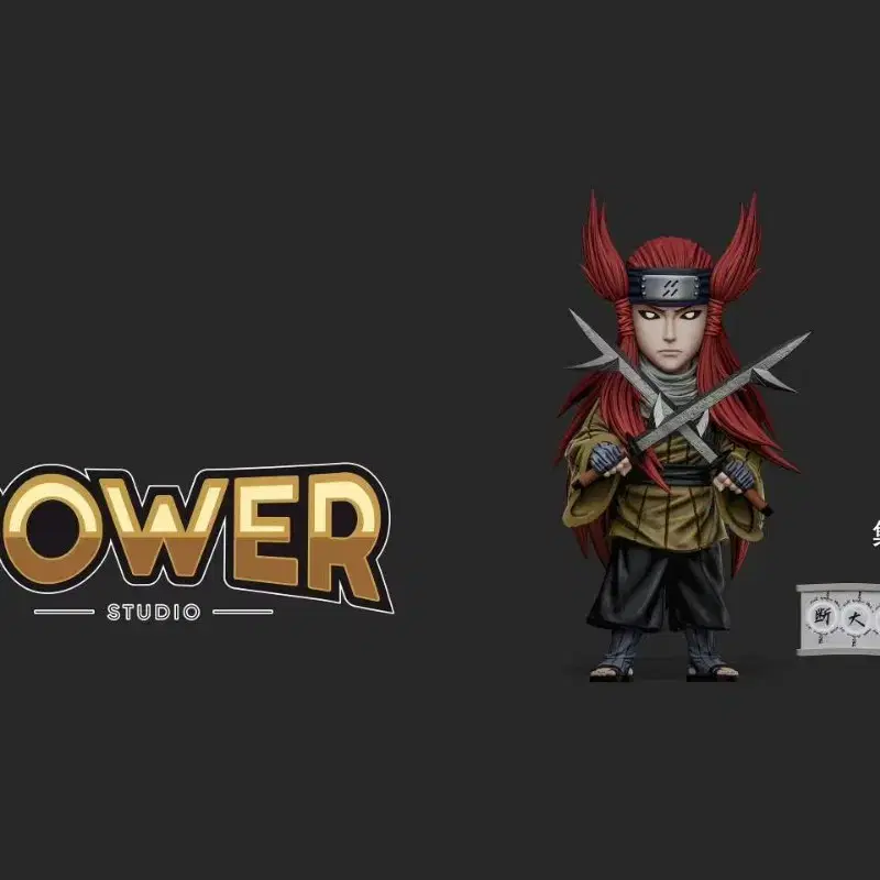 POWER 링고 아메유리 레진 월콜 나루토 레진 피규어