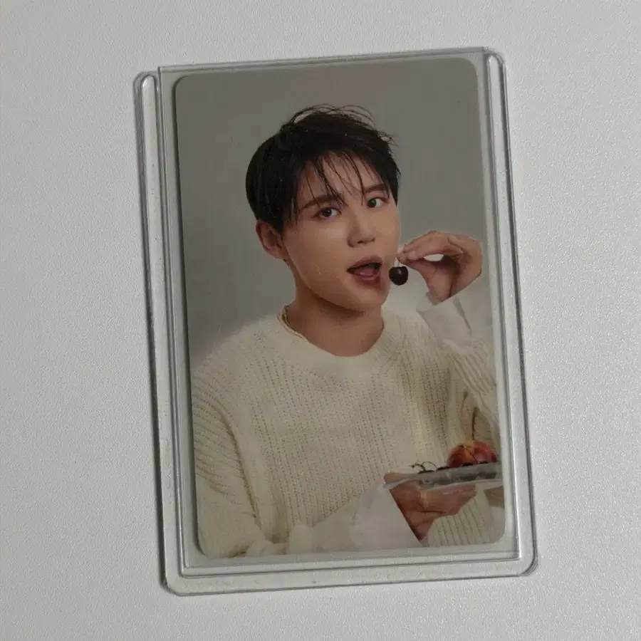 김준수 JX Hug&Love 체리 포토카드