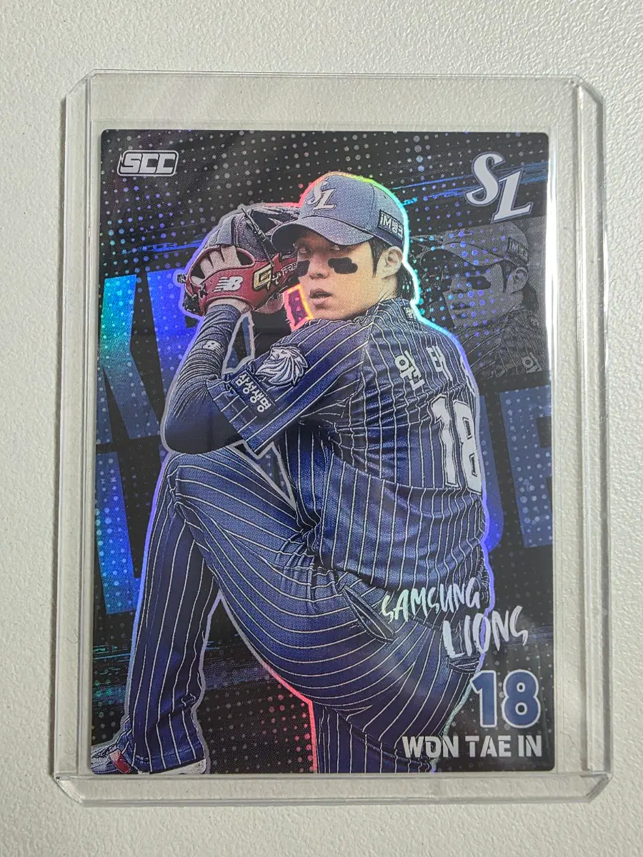 2026 kbo scc플러스 원태인 홀로 카드 판매 삼성라이온즈