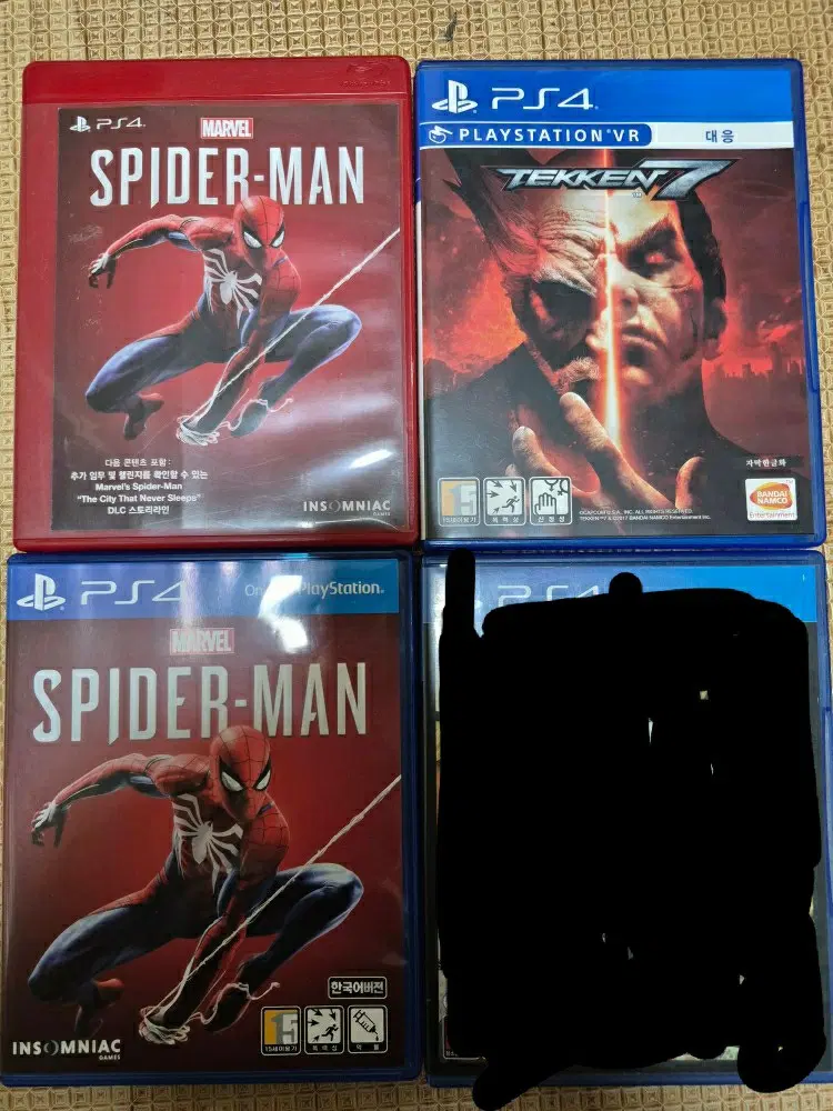 PS4 플스4 스파이더맨 철권