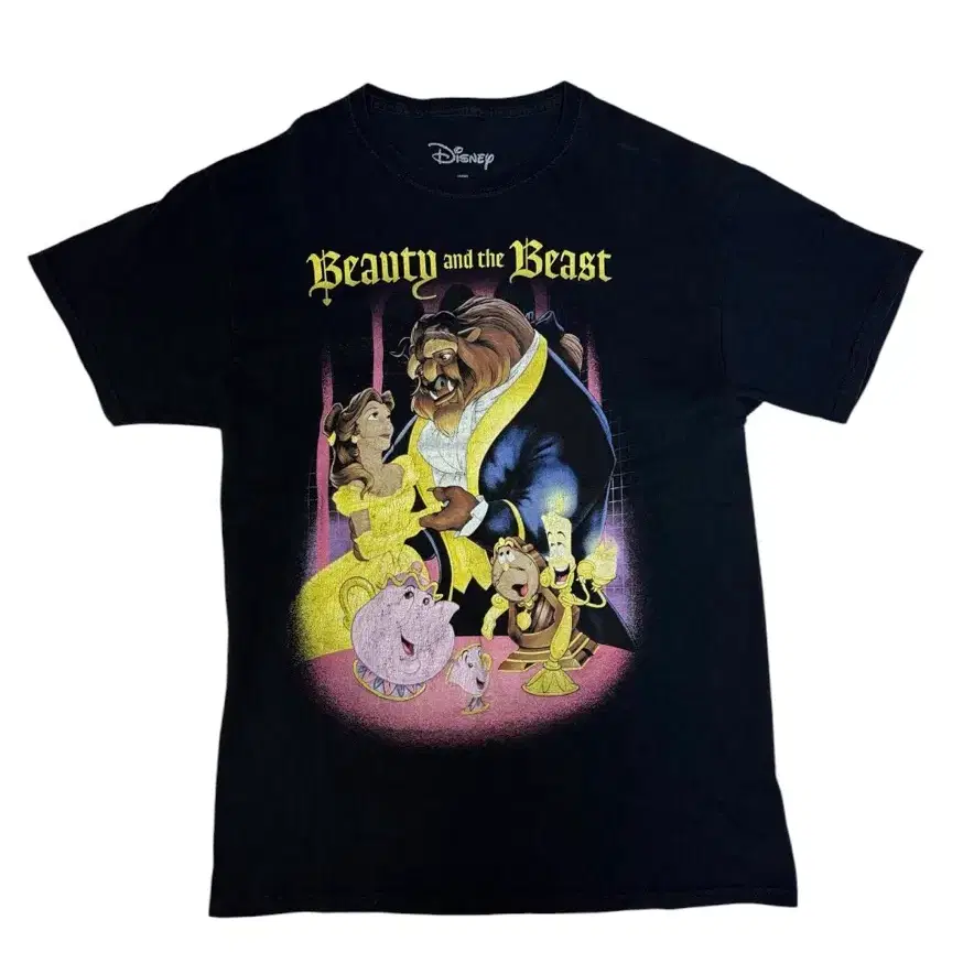 빈티지 디즈니 미녀와야수 DISNEY BEAUTY AND THE BEAST 티셔츠 L