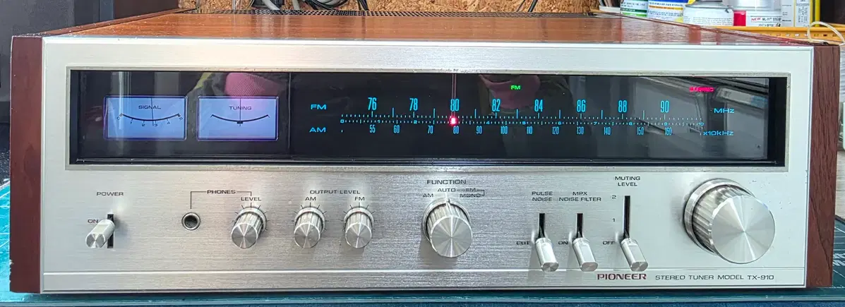 파이온니아TX-910 튜너