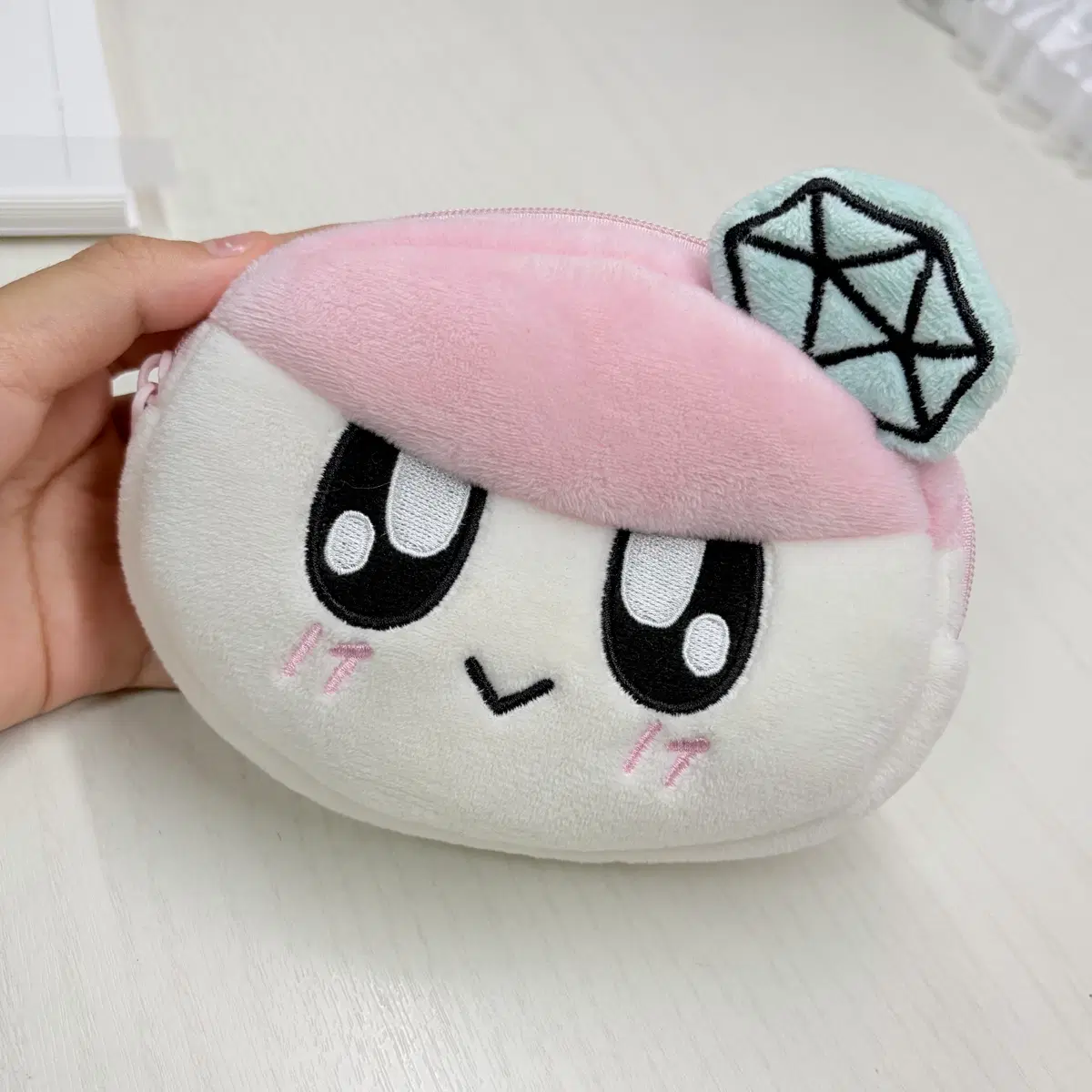 세븐틴 봉봉이 키링 파우치