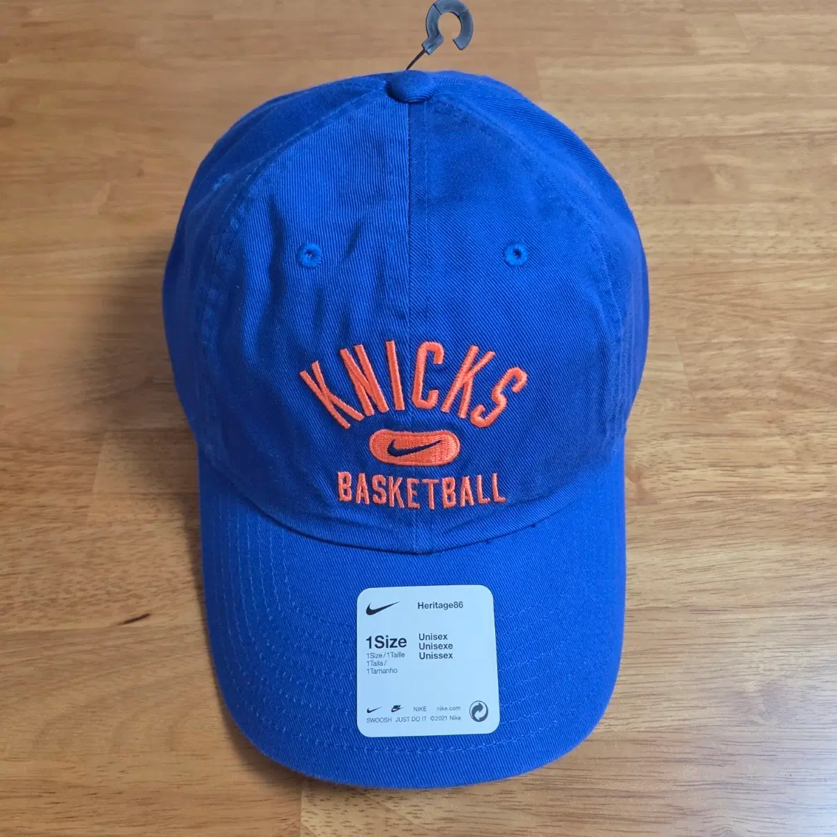 나이키 뉴욕닉스 모자 스우시 캡 nba