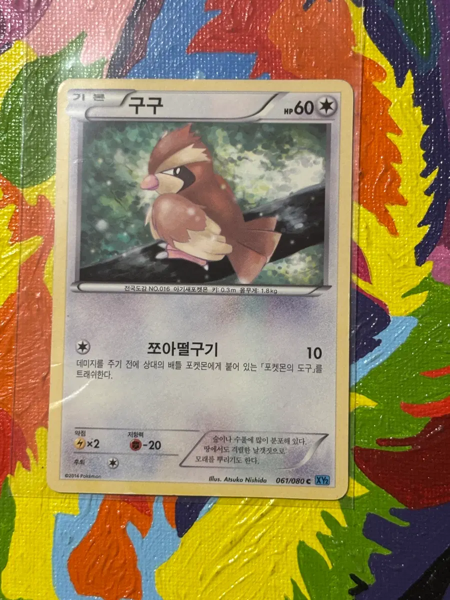 포켓몬스터 구구xy2 포켓몬 카드 인테리어 소품 꾸미기용 포장용