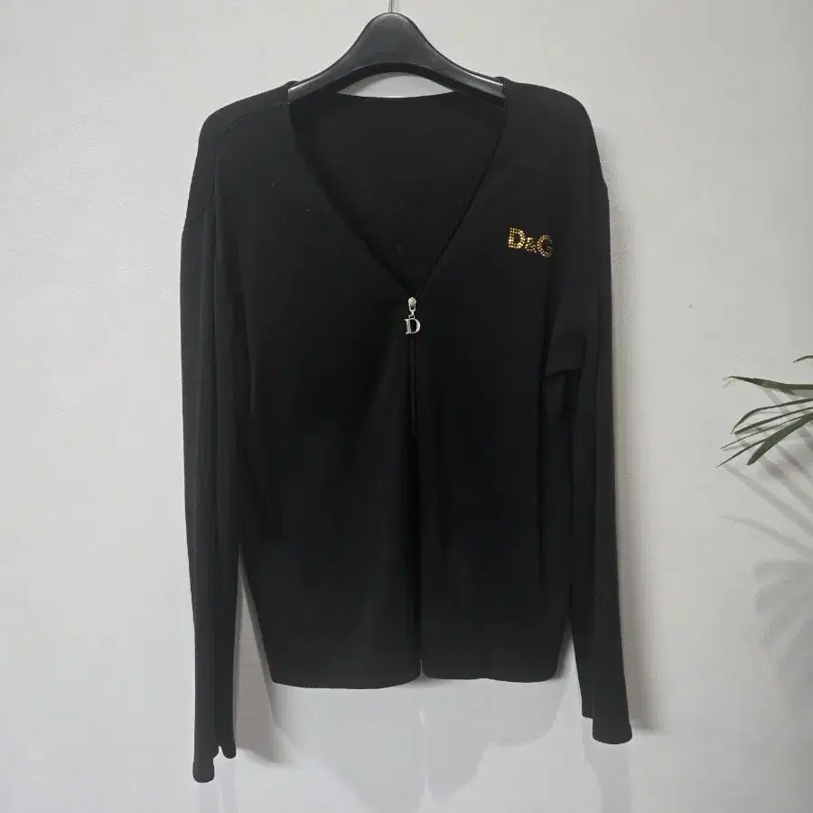 돌체앤가바나 D&G 집업 가디건 블랙$