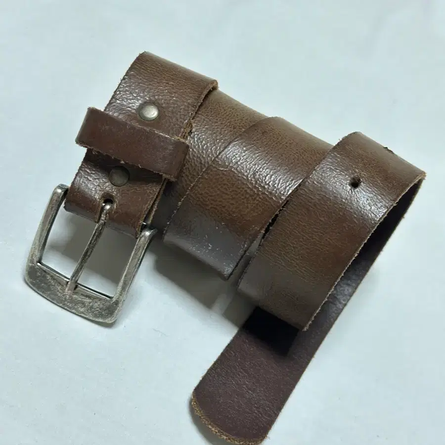 H&M 브라운 가죽 벨트 EUR 70 여성벨트