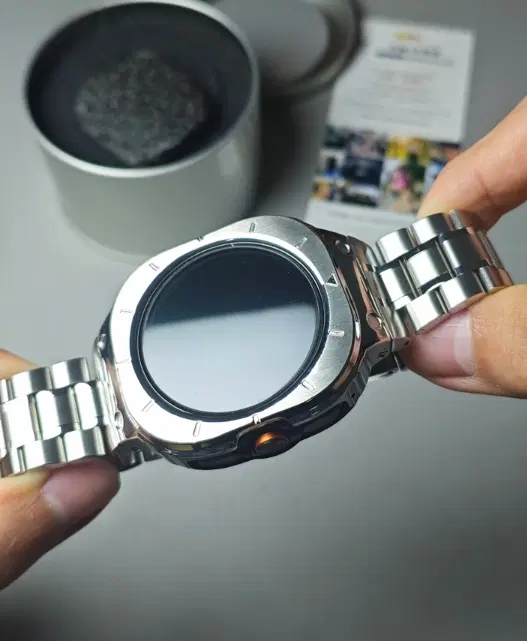 갤럭시워치울트라2 ultra1 메탈케이스 일체형 메탈스트랩 47MM