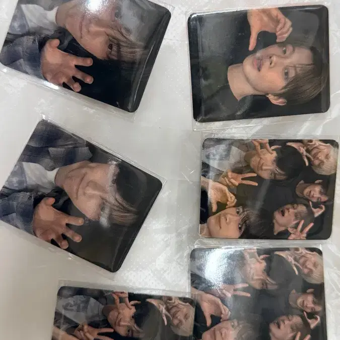 요아정 투바투 포토카드 수빈 , 연준, 범규 , 단체샷