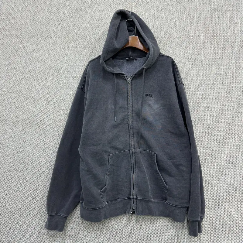 예일 피그먼트 후드집업 L H03443
