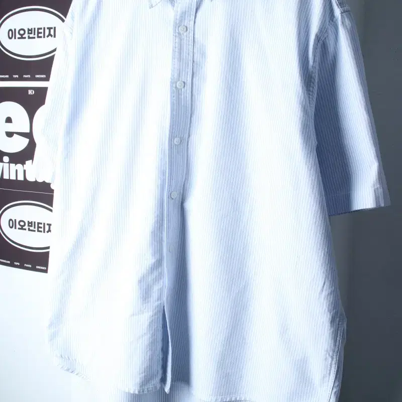 (L-XL) 무신사 스탠다드 반팔 카라 티셔츠 셔츠 남방-H37884