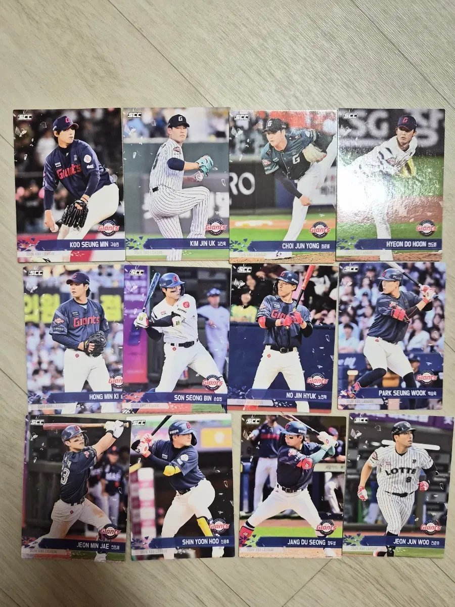 KBO 카드 플러스 롯데 노멀 풀세트