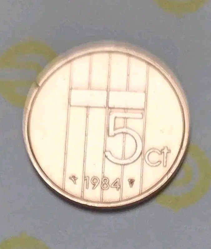 1984년 5센트 네덜란드