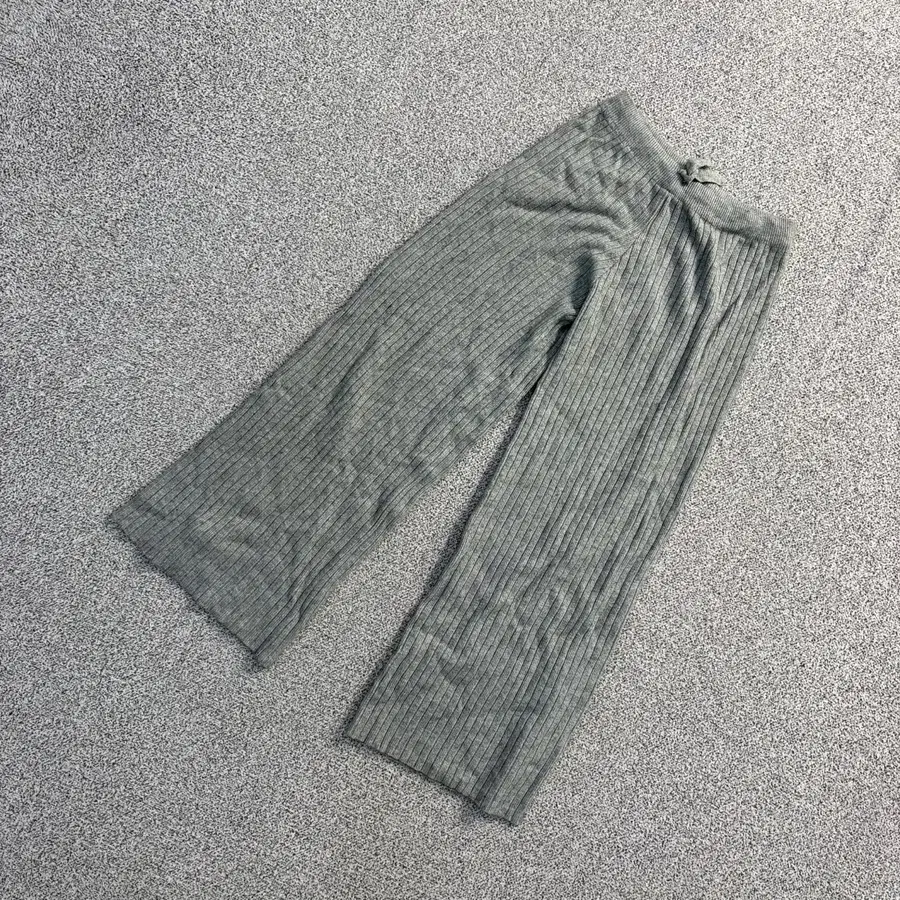 실측확인 빈티지 여성 골지 밴딩 바지 0827J1
