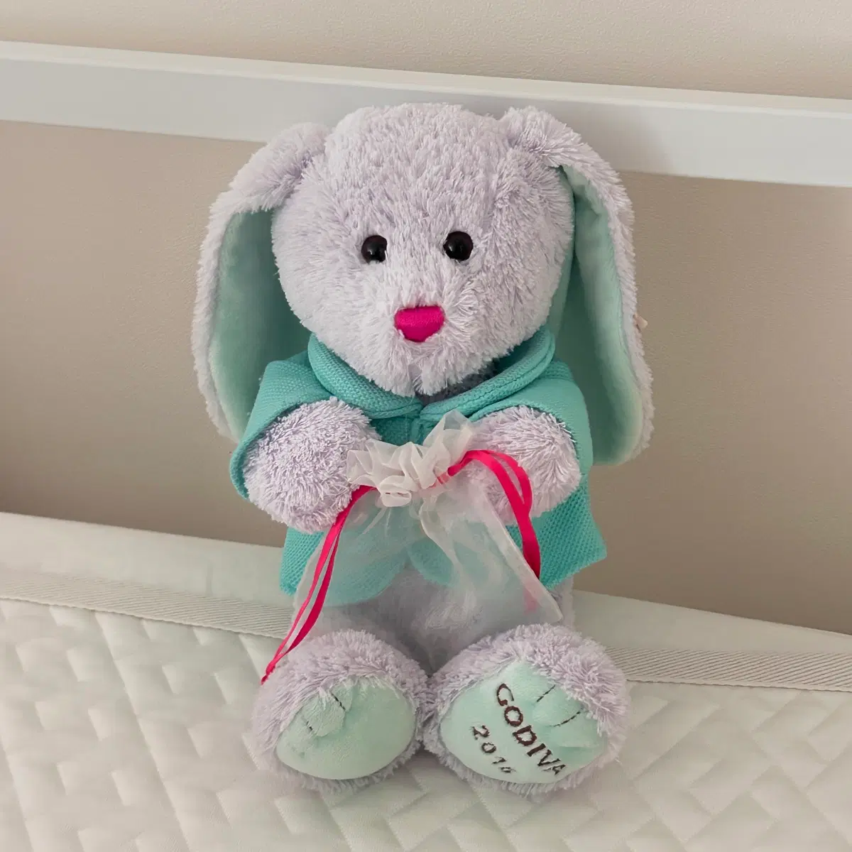 택O 2016 고디바 초콜릿 GUND 토끼 인형