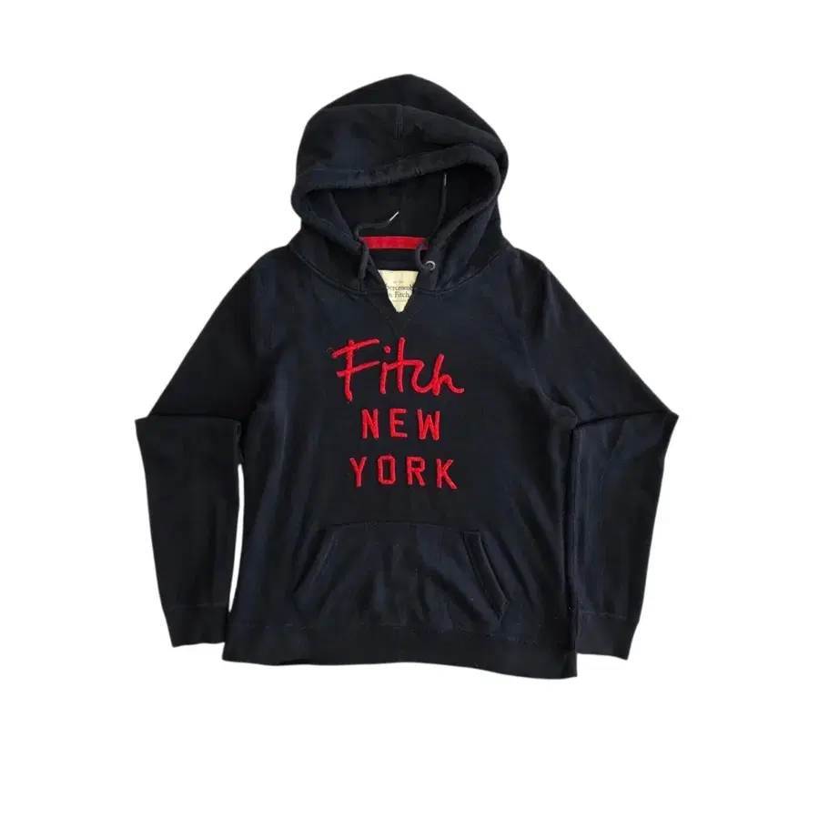 Abercrombie 아베크롬비 자수 Y2K 빈티지 네이비 후드티