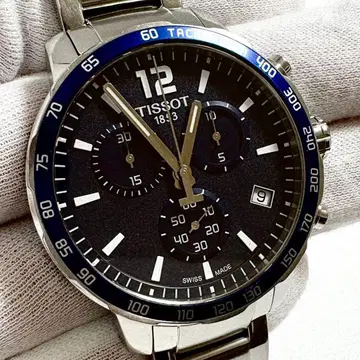 [새상품급] TISSOT 티쏘 퀵스타 크로노그래프 남성용 손목시계