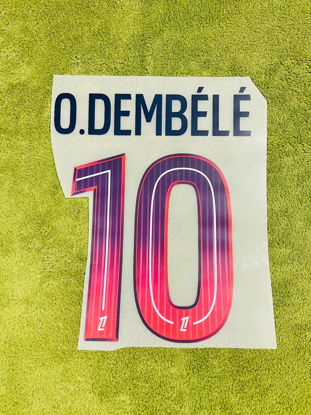 26-27 파리 생제르맹 어웨이 뎀벨레 리그 마킹 PSG 유니폼 네임셋