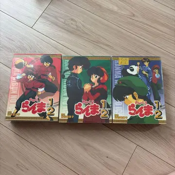 란마 1/2 part 1.2.3 DVD 세트
