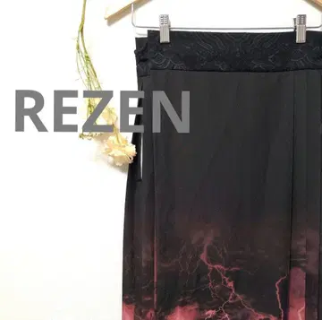 REZEN 리젠 가샤 해골 랩 스커트 멋짐