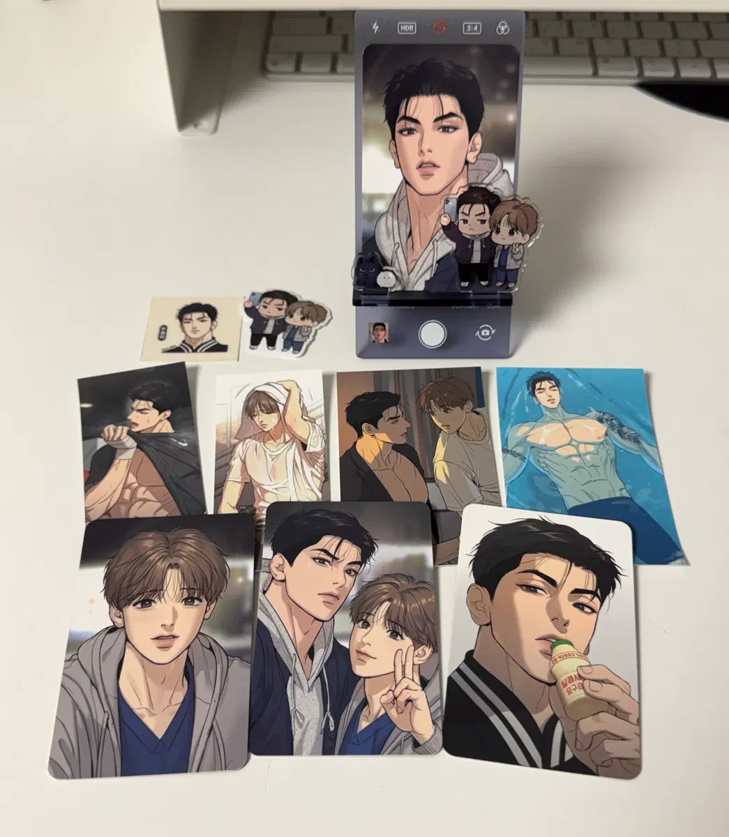 징크스 포토카드 아크릴 스탠드 명장면 스티커