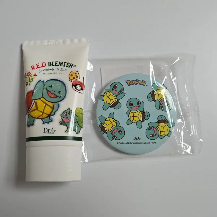 닥터지 레드 블레미쉬 수딩 업 선 포켓몬 기획 50ml 1개+거울 세트 판매