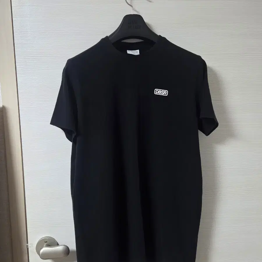 덤브스트럭 DBSR 로고 머슬핏 반팔 티셔츠 블랙 L 헬스 짐웨어
