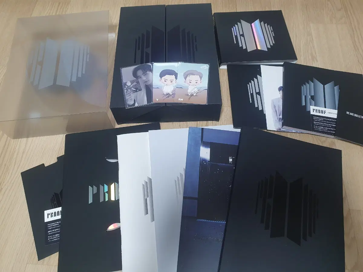 방탄 proof 프루프 앨범 양도 포카 제외 풀구성