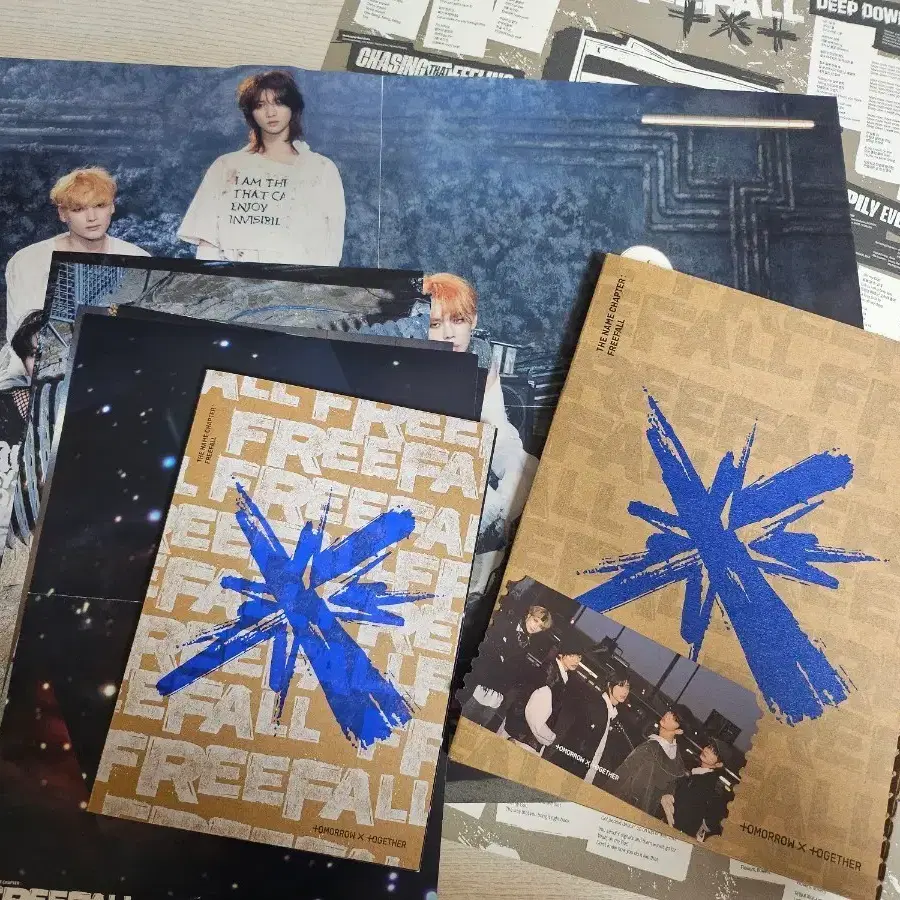 투모로우바이투게더 FREEFALL 앨범 2개